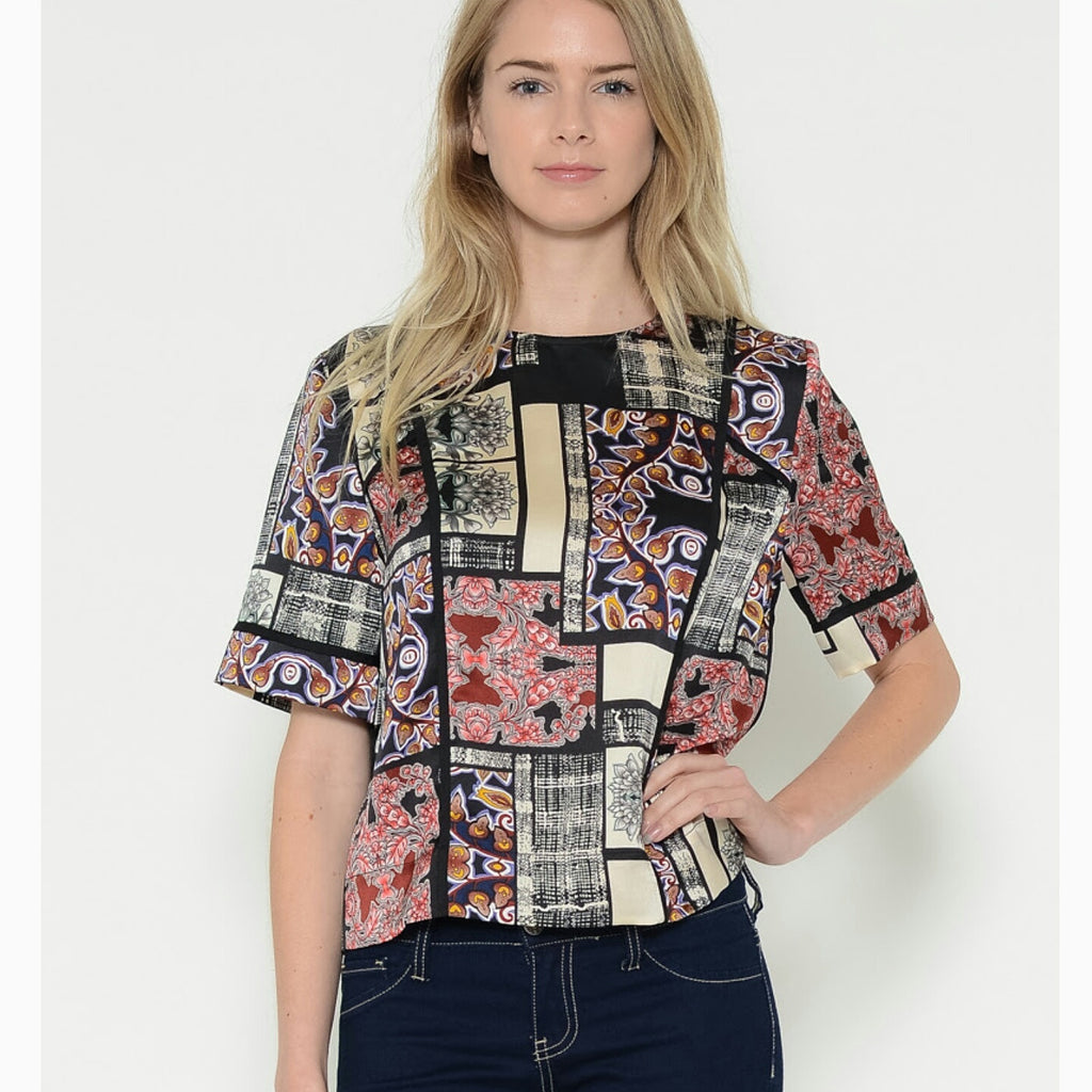 Josie Printed Top