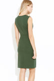 Stand Out V-Neck Bodycon Dress - Eighty7 Boulevard 