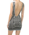 Low Back Shimmer Dress - Eighty7 Boulevard 