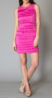 Pink Esley Dress - Eighty7 Boulevard 